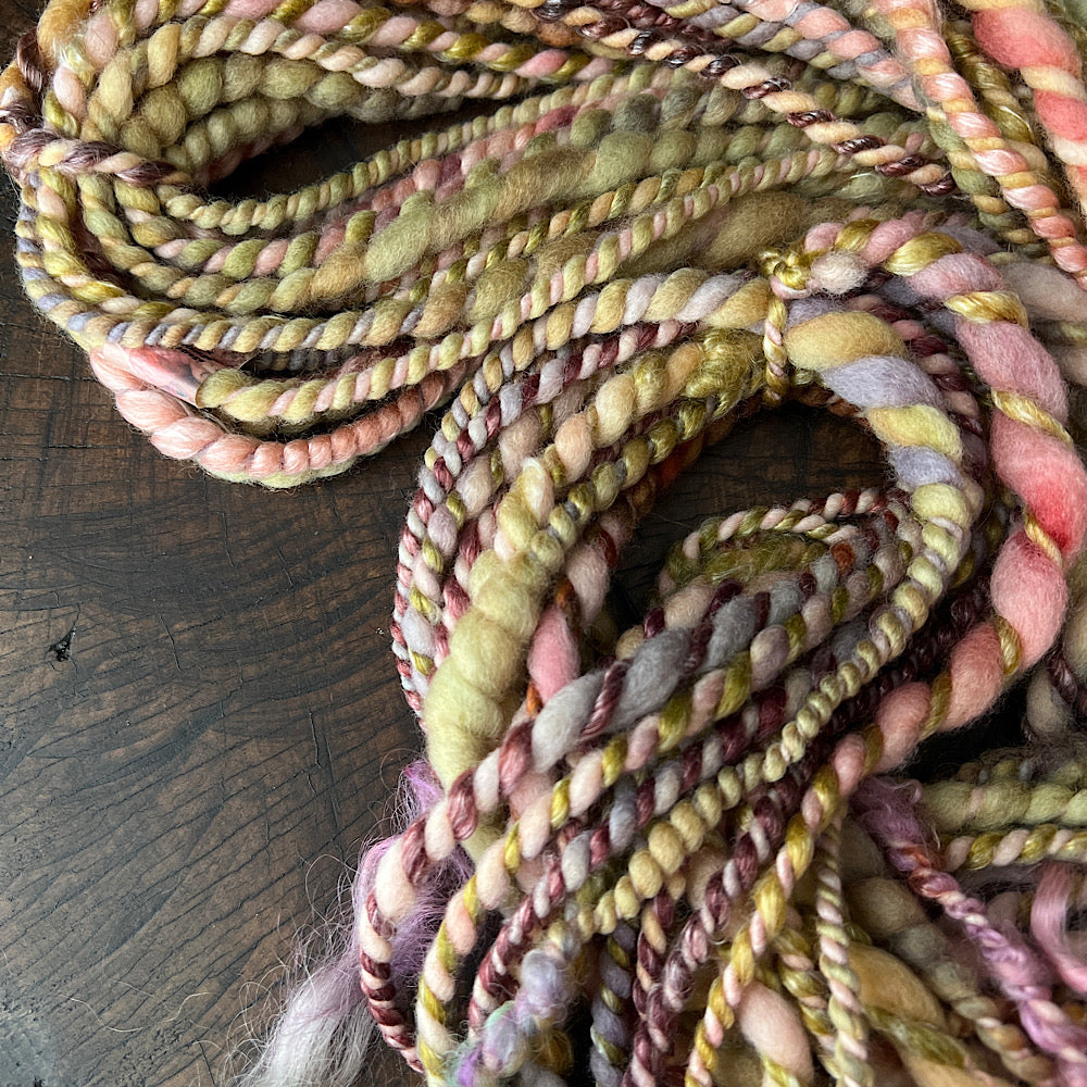 Golden Spring mini twist yarn