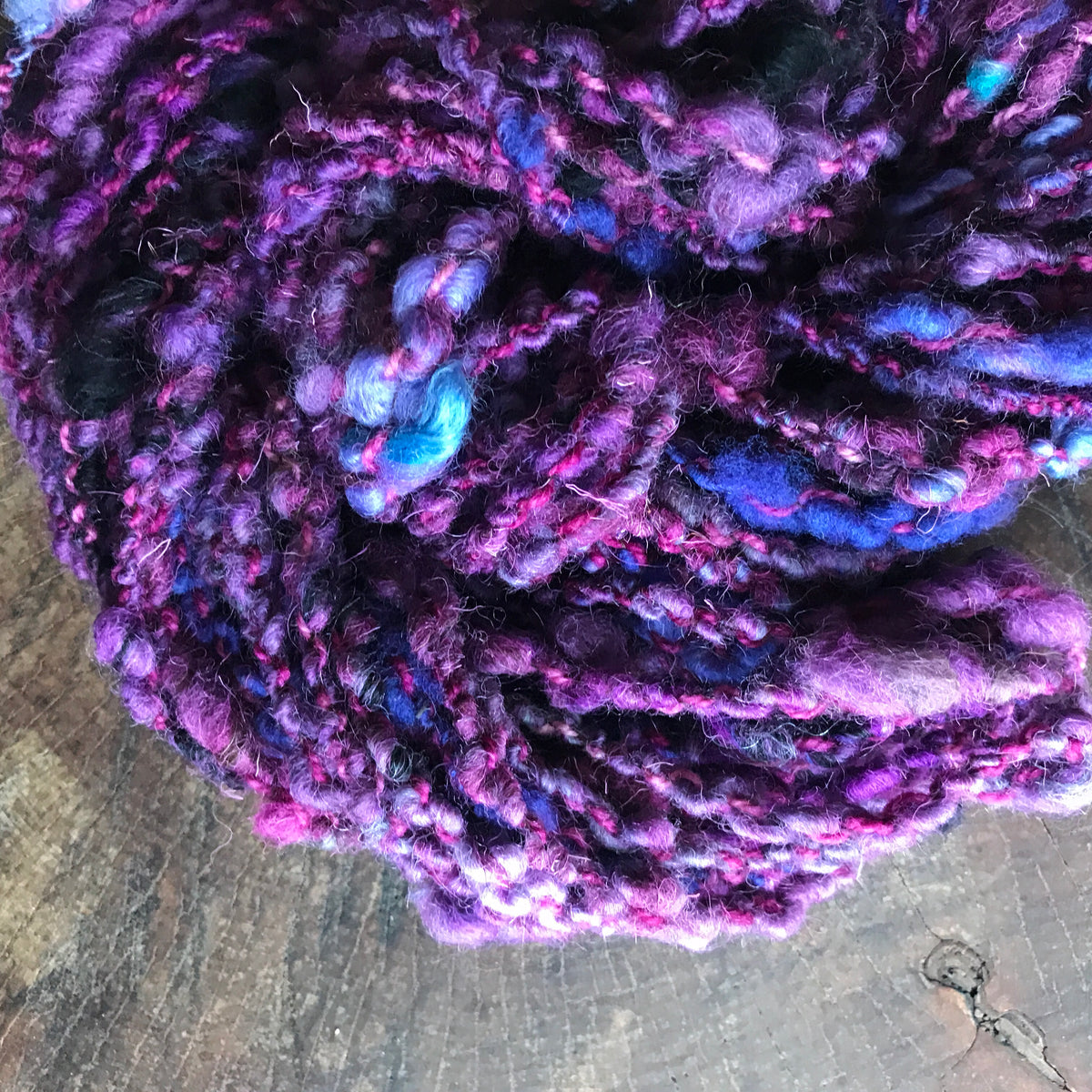 Purple art yarn 100g 29y - Mynoush