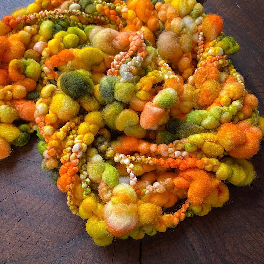 Fresh carrots Jumbo boucle Art yarn