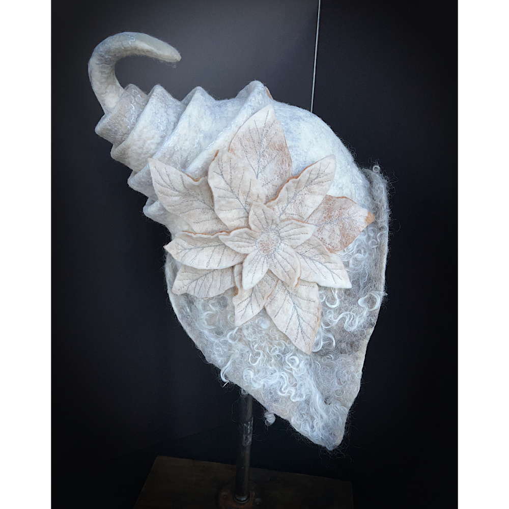 Felted fairy hood 23-24”