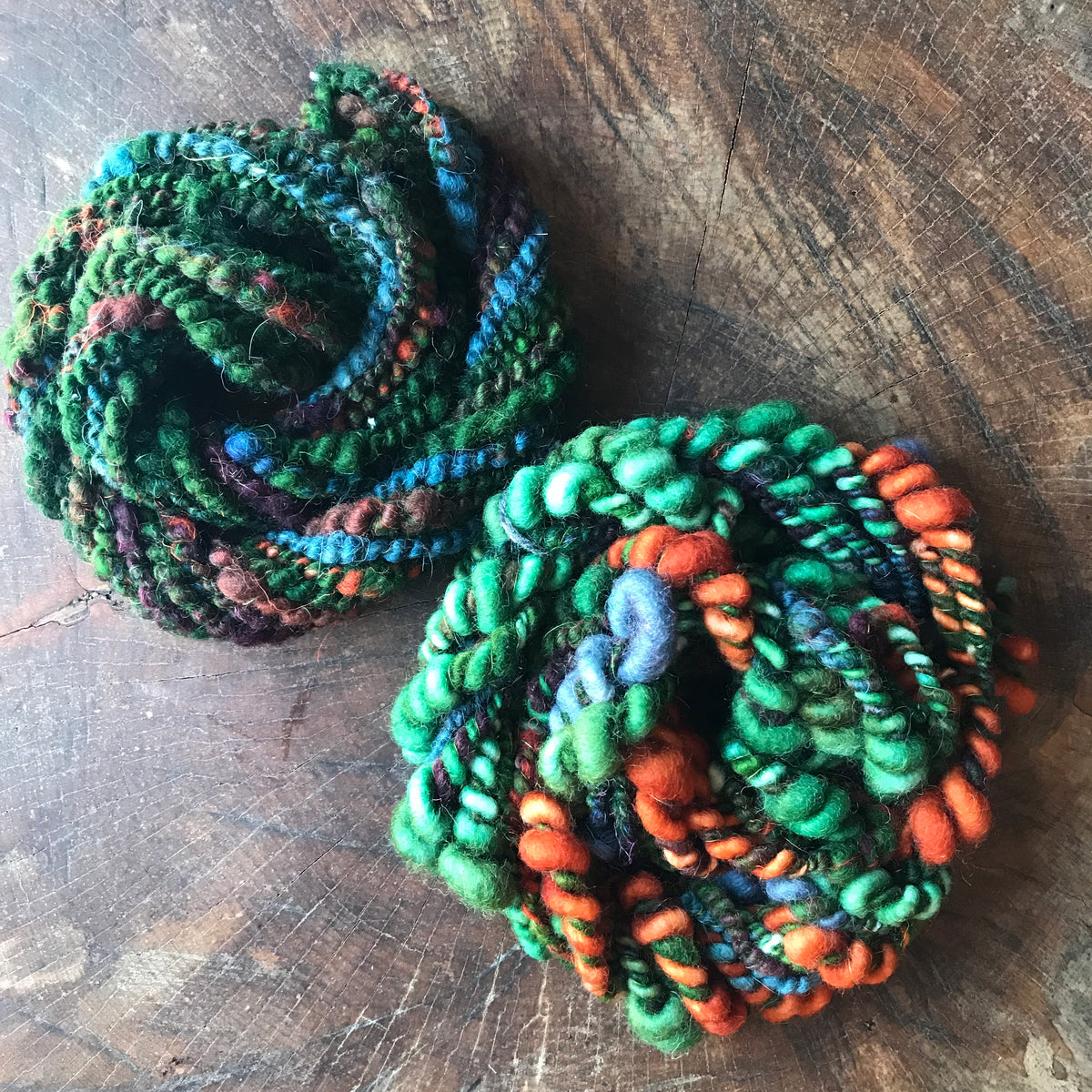 Green art yarn duo 100g - Mynoush