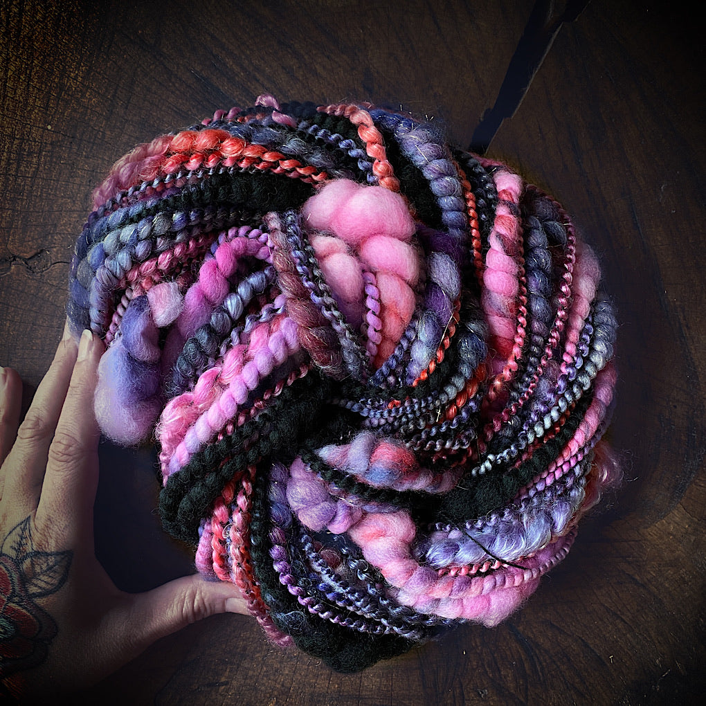 Gypsy thick and thin Art yarn