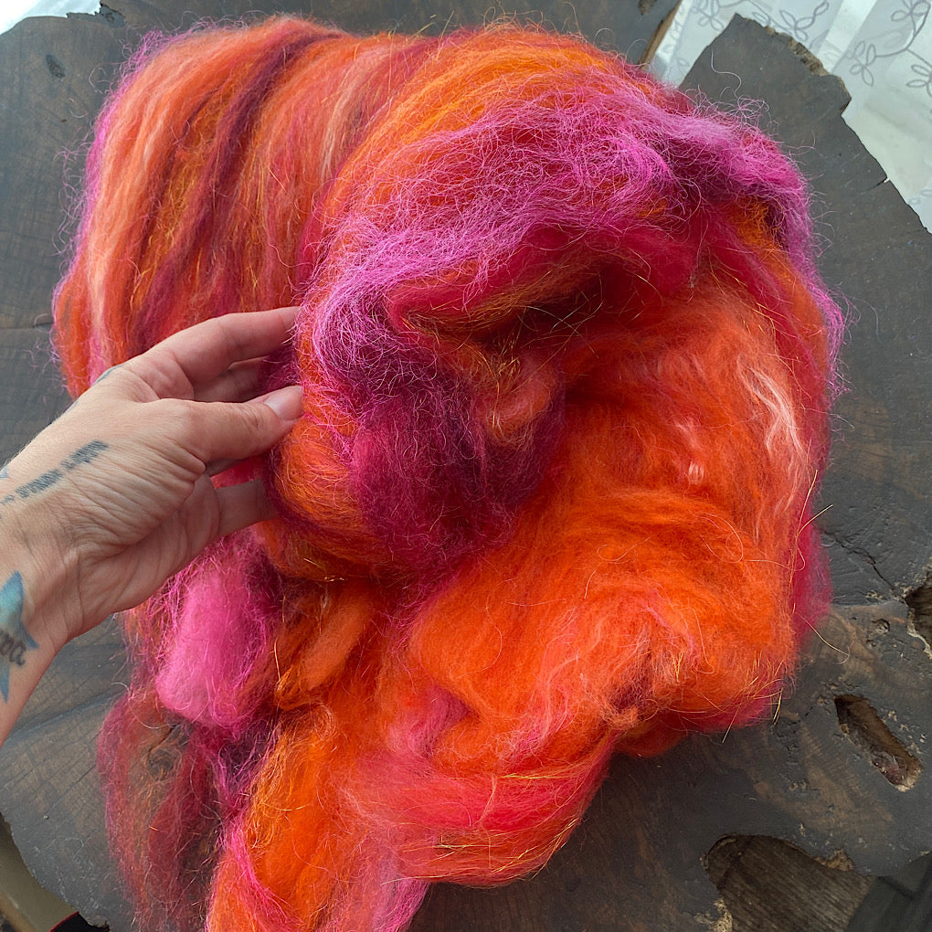 Spinning fiber kit