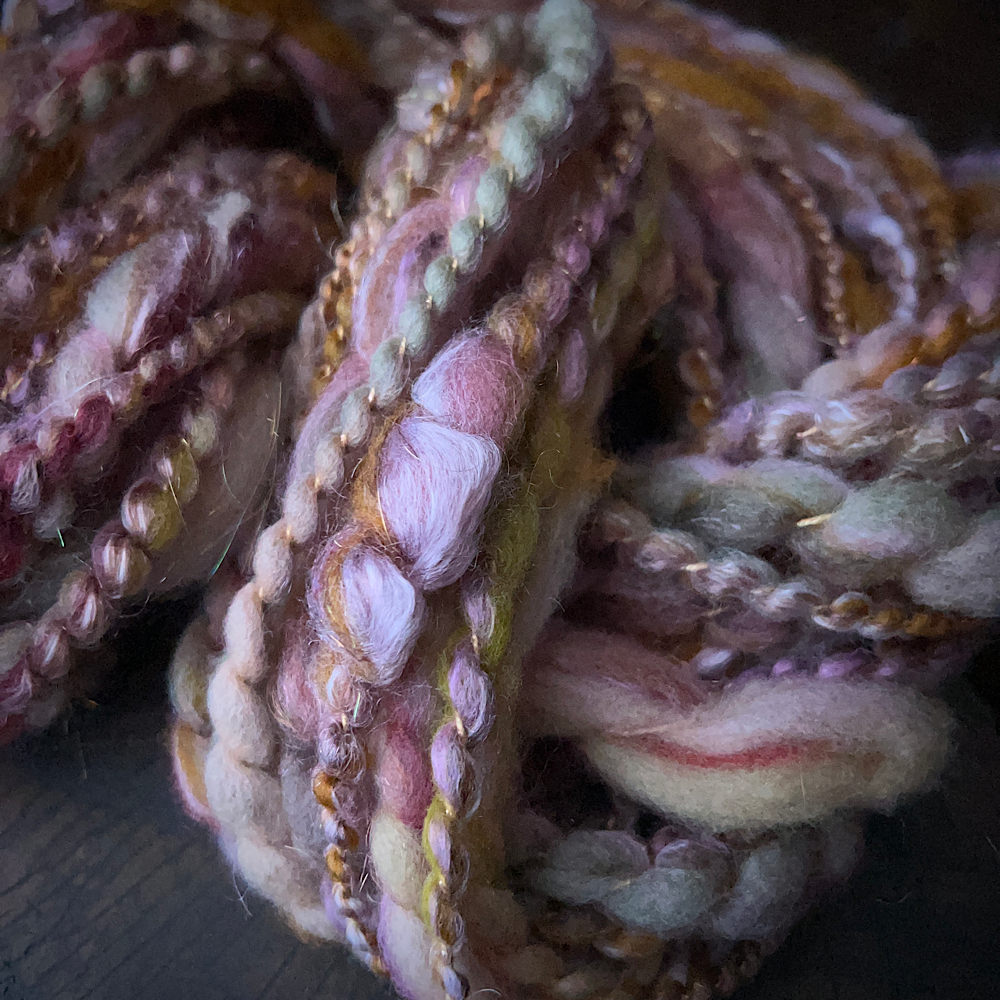 Golden rose art yarn