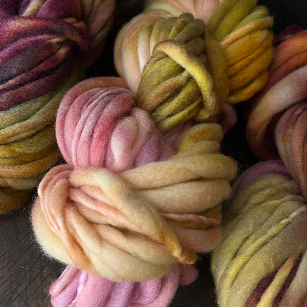 Fluffy yarn set of 3 skeins