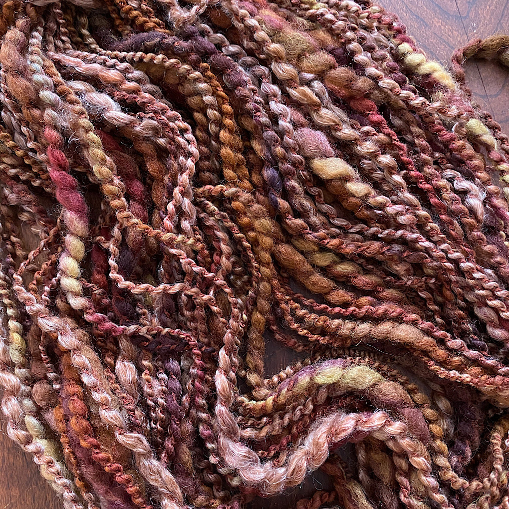 Chocolat - Merino tencel knitting art yarn