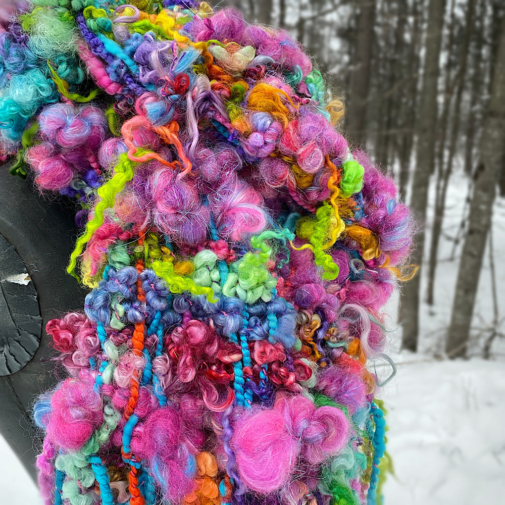 The Wild Rose  scarf