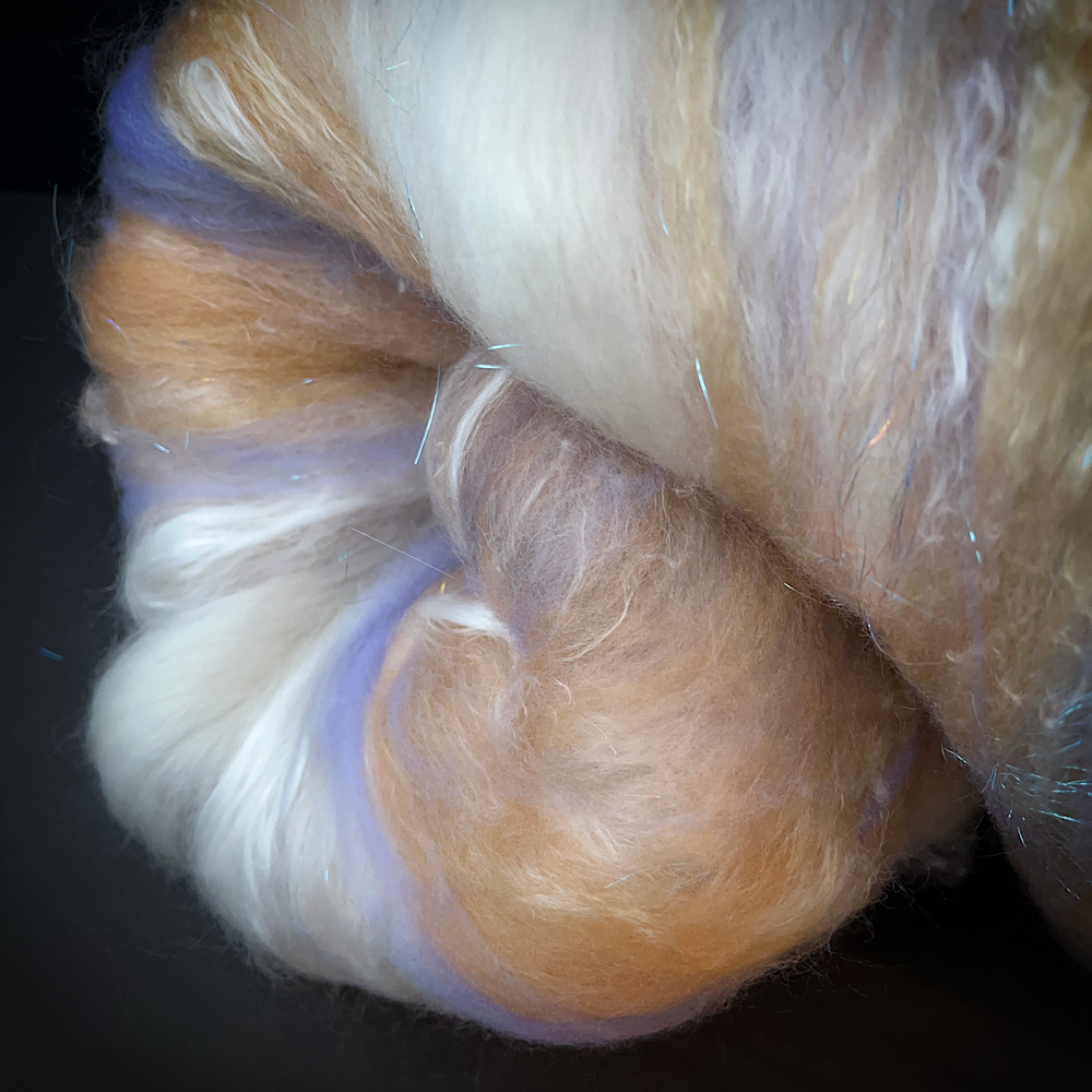 Batt for spinning yarn