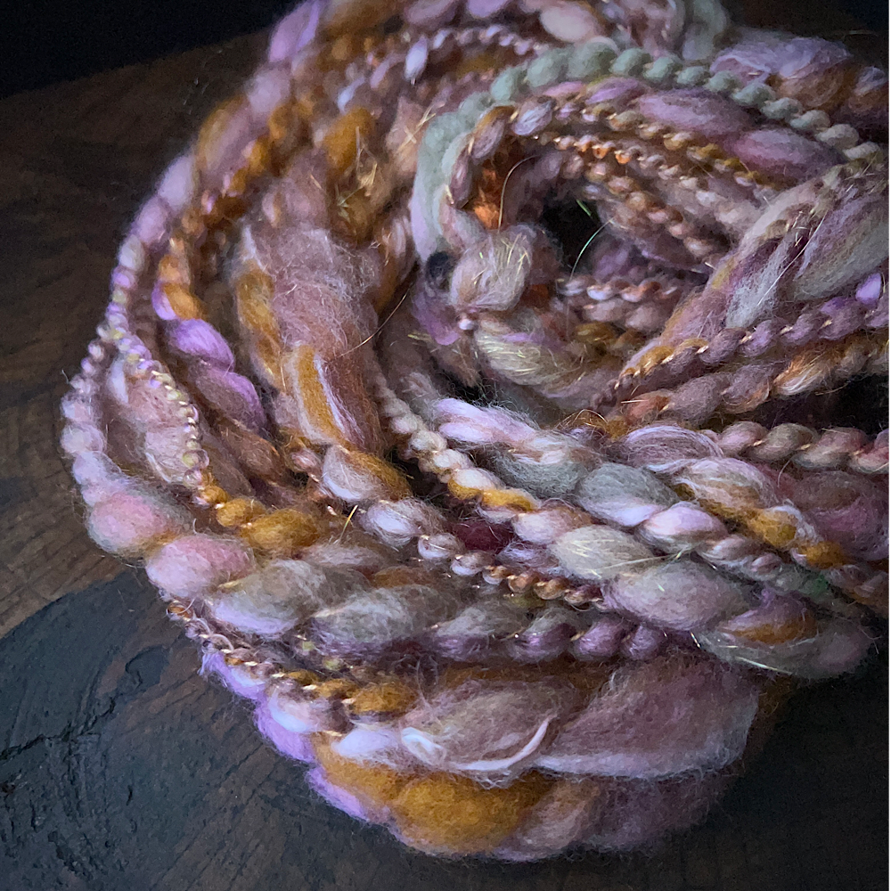 Golden rose art yarn