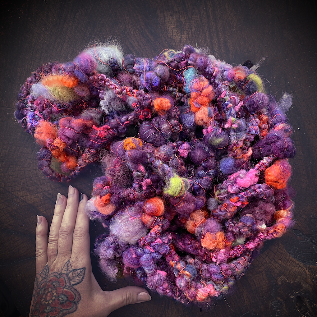 Thunderstorm Jumbo boucle Art yarn