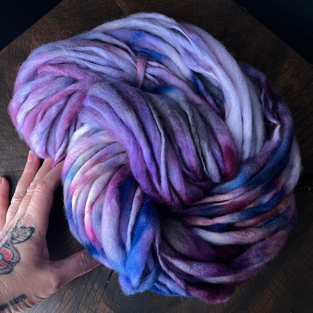 Fluffy yarn set of 3 skeins