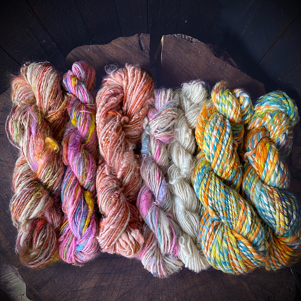 Weavers knitters art yarn bargain set