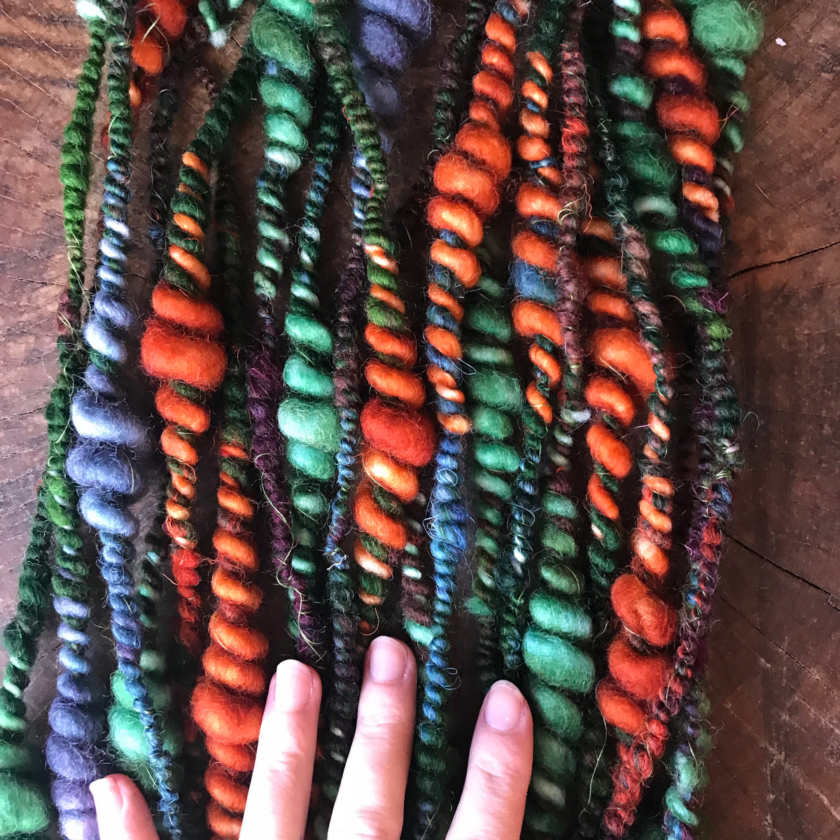 Green  art yarn yarn 100g 17y - Mynoush