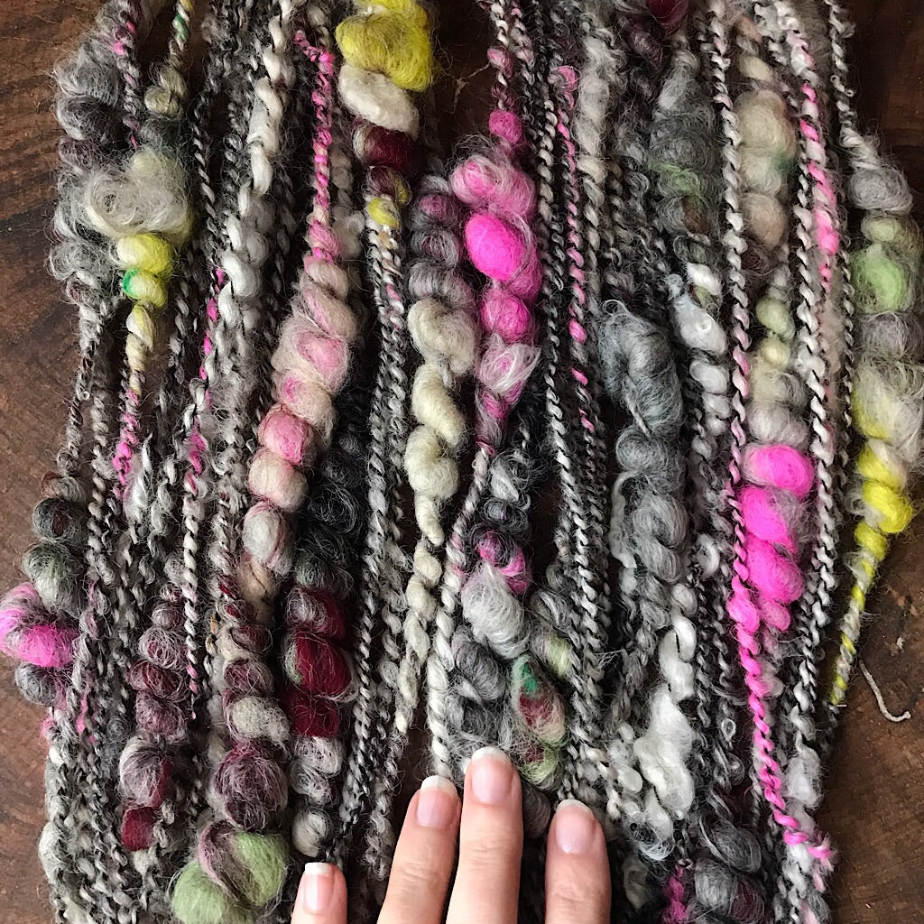 Forever grey Art yarn