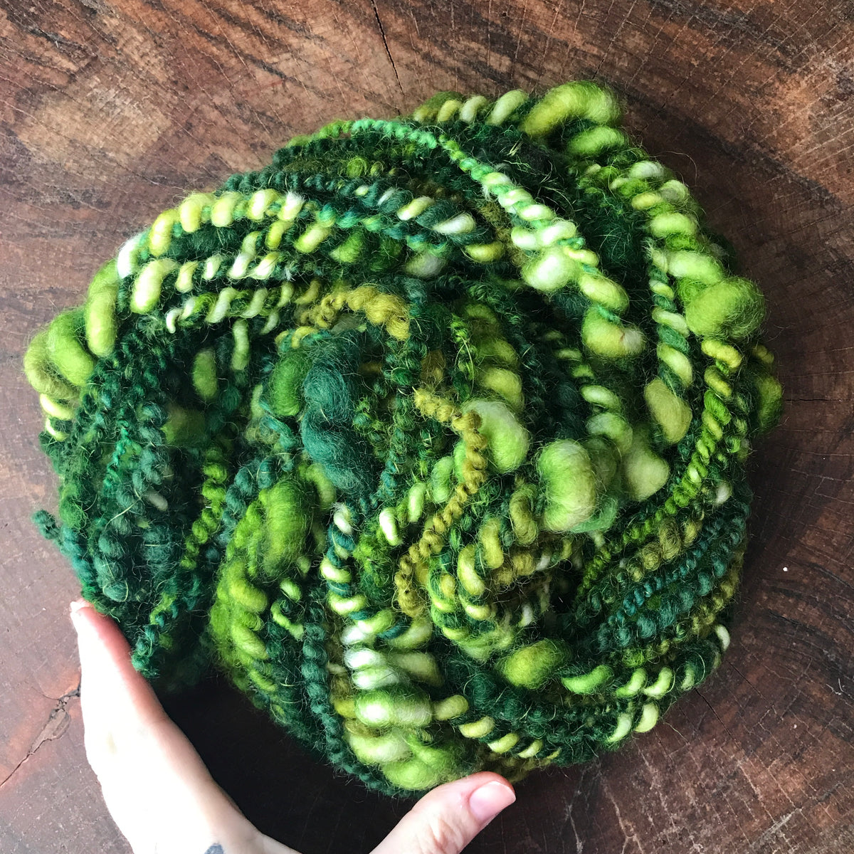 Green  art yarn 100g - Mynoush
