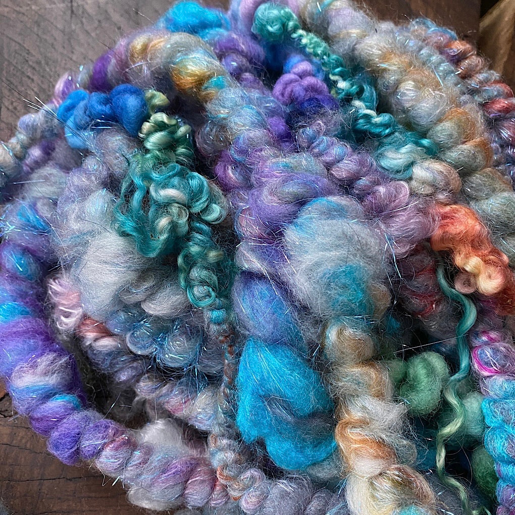 One wish - Fluffy sparkly giant art yarn