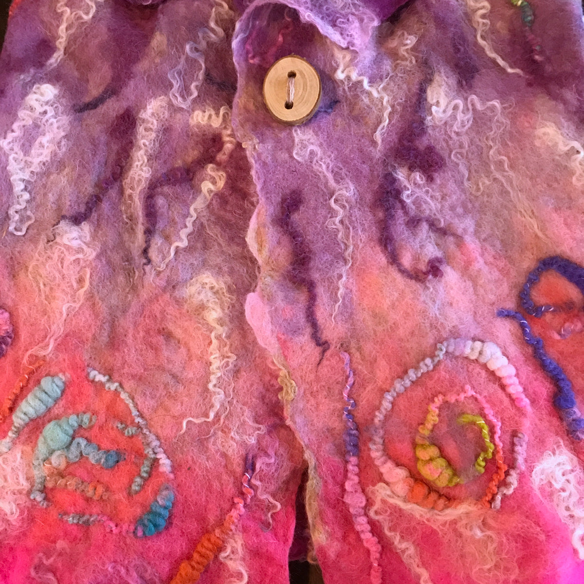 Felted vest Veste feutrée - Mynoush