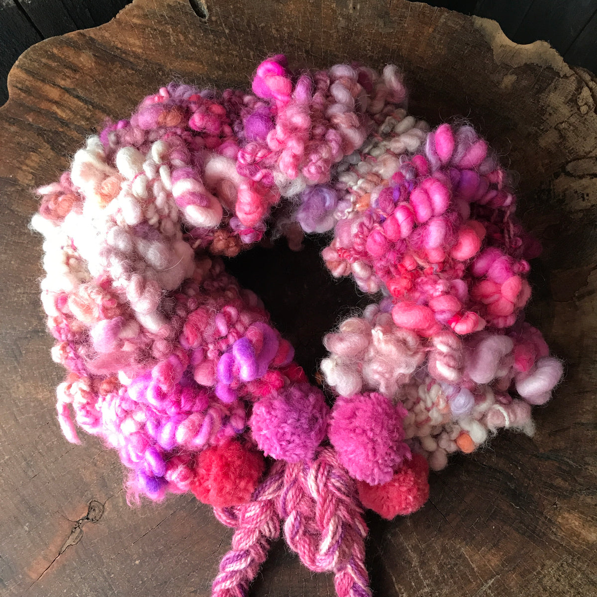 Pink cowl Col rose - Mynoush