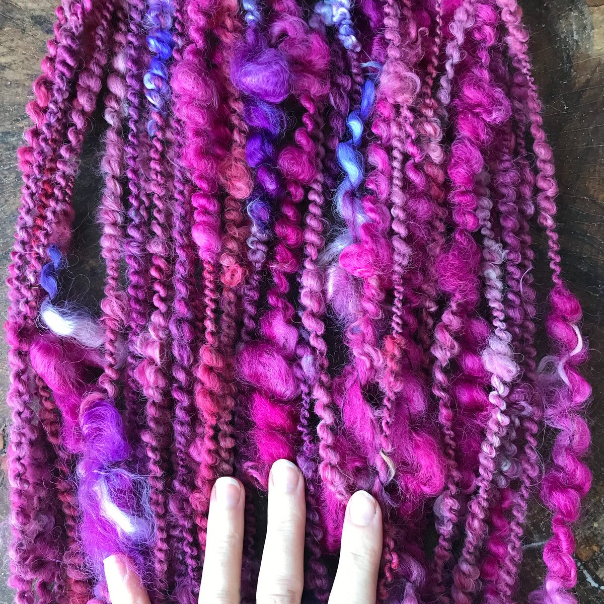 Pink alpaca yarn 100g - Mynoush