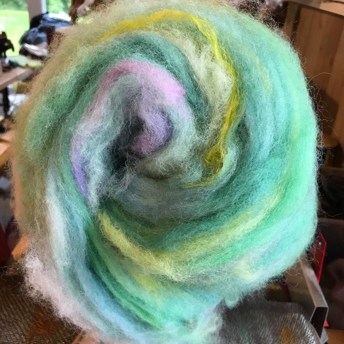 Location de cardeuse Carding rental - Mynoush