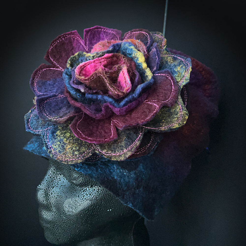 Felted hat size 22” 3/4 small