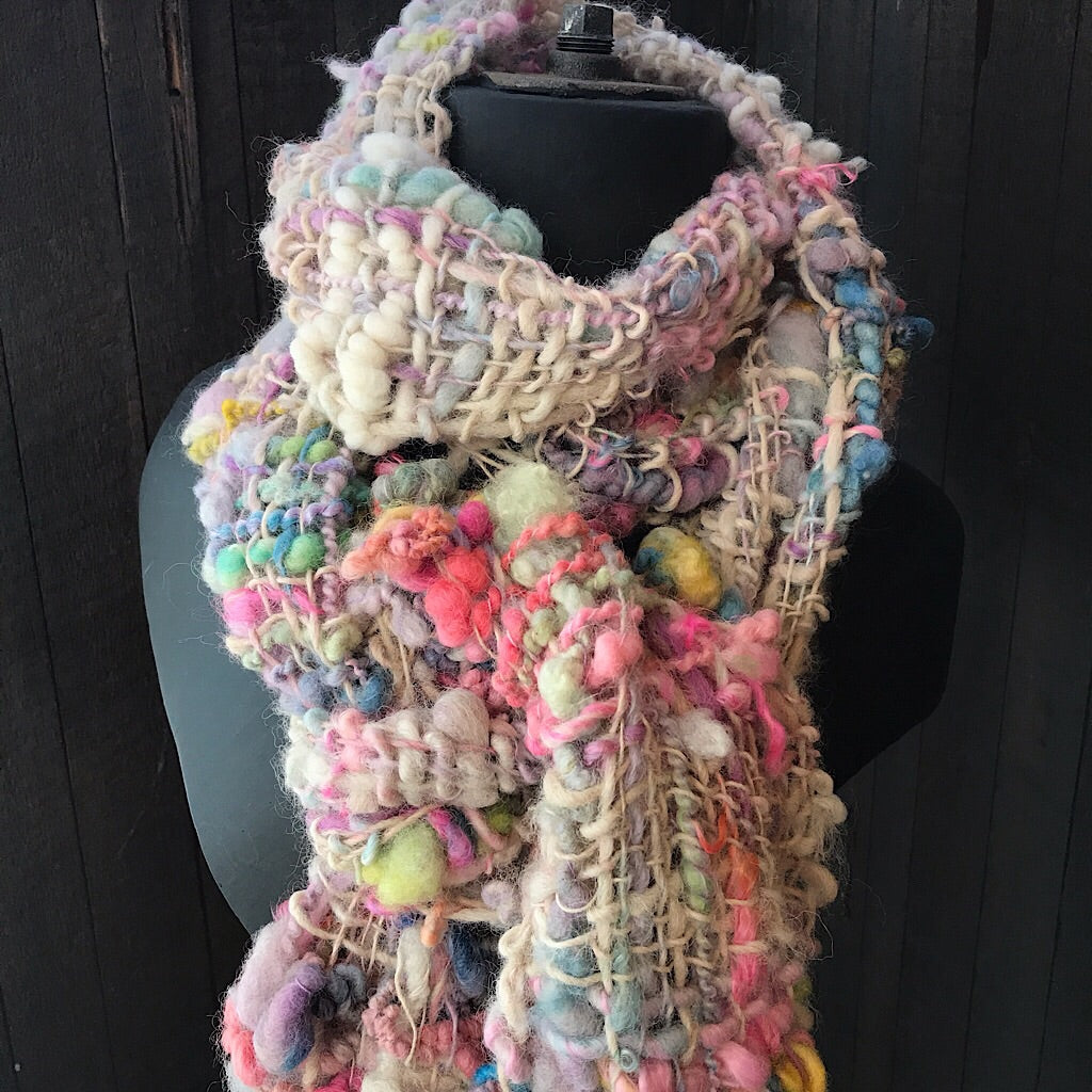 Hand woven scarf SALE code SCARF20