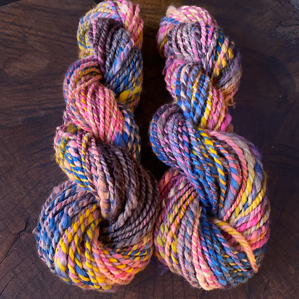 Hand spun alpaca yarn 3