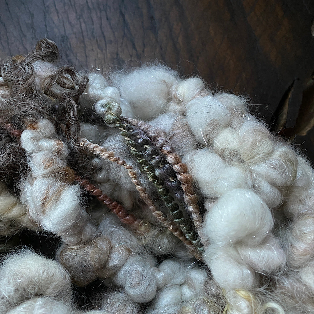 CUSTOM Snow white Signature Art yarn
