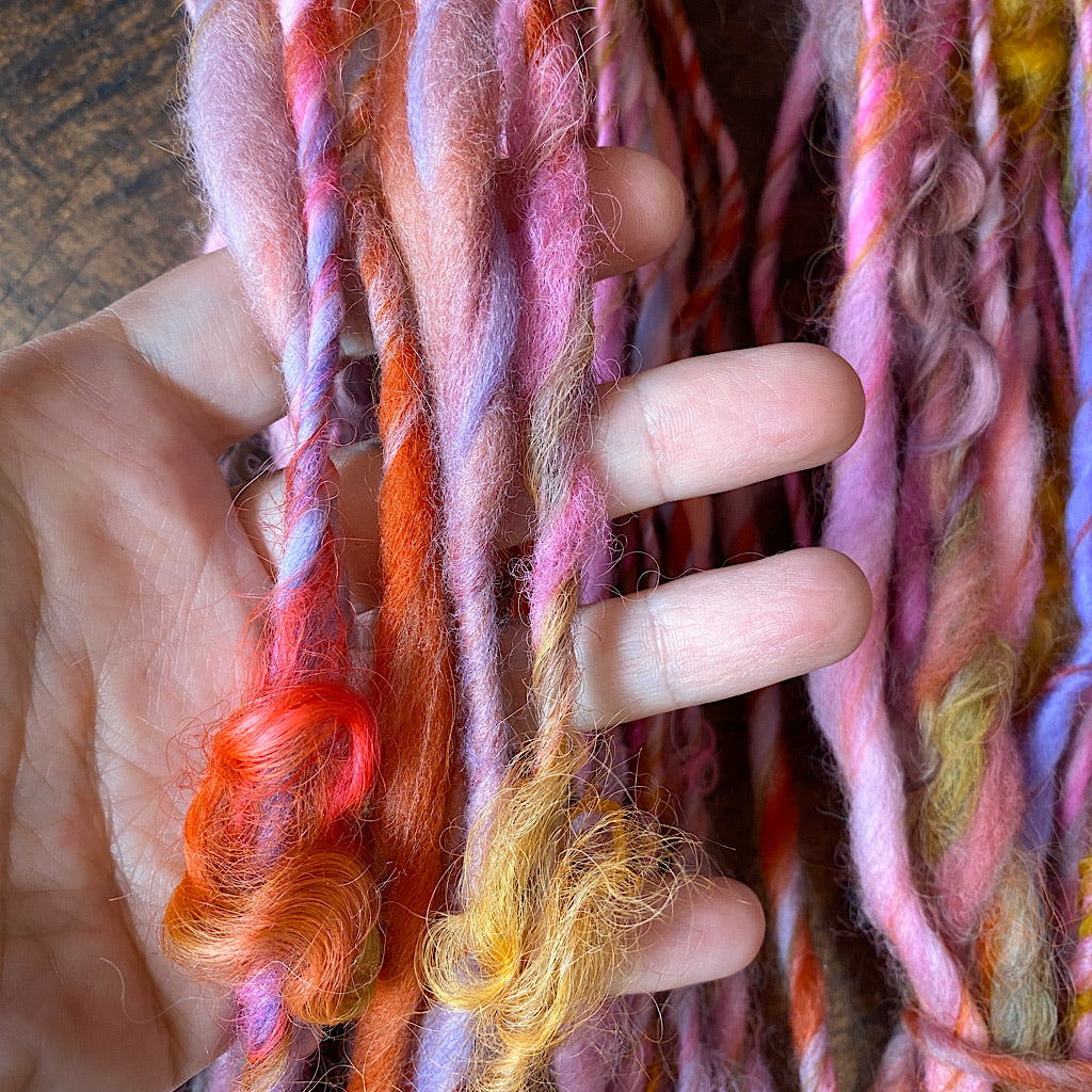 Mangue glacée art yarn