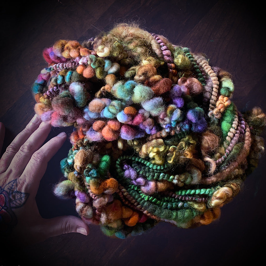 Maple Leaves Art yarn