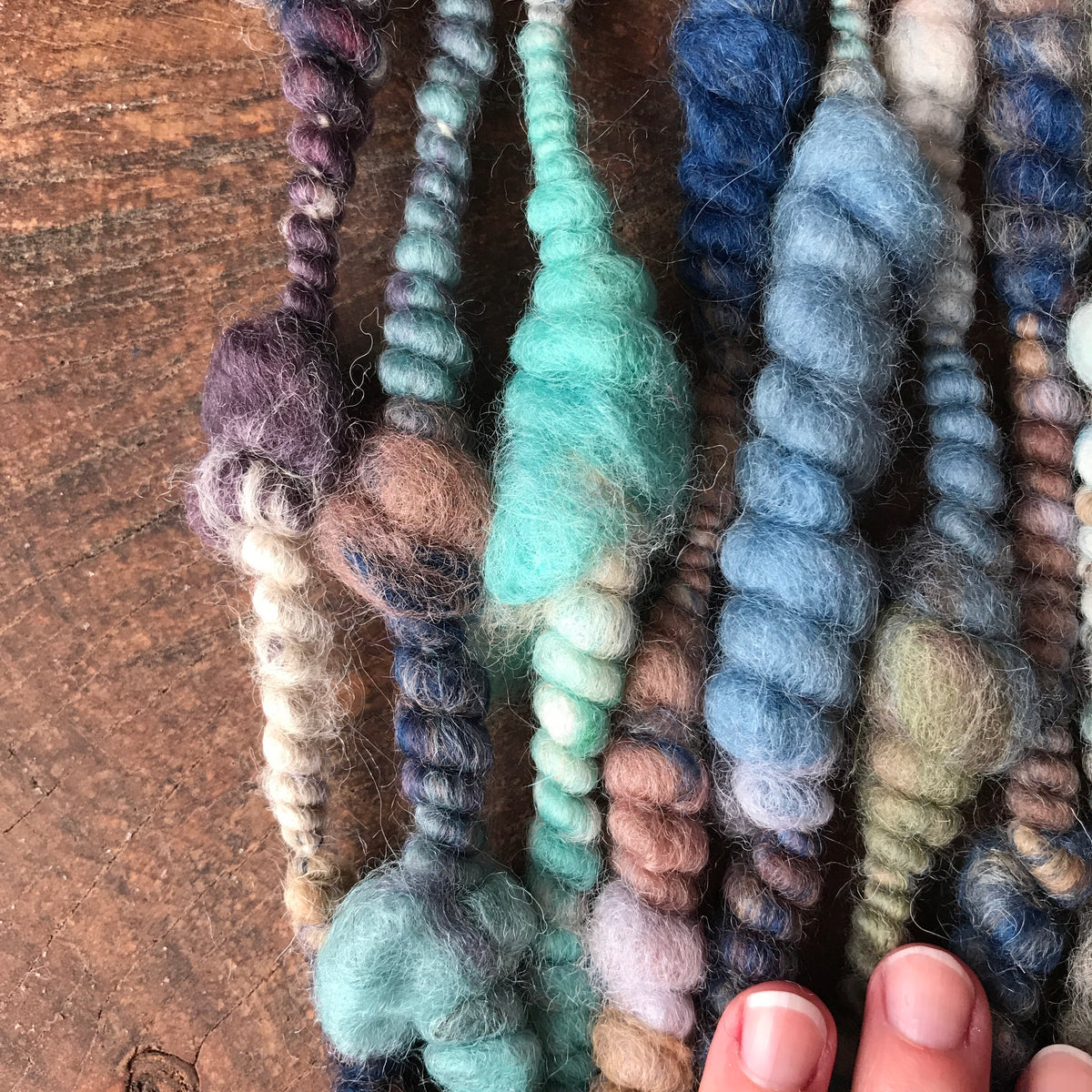 Blue  art yarn 100g - Mynoush