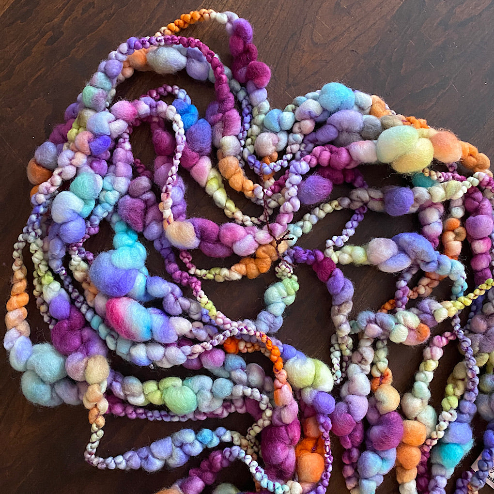 Velvet Violette Jumbo boucle