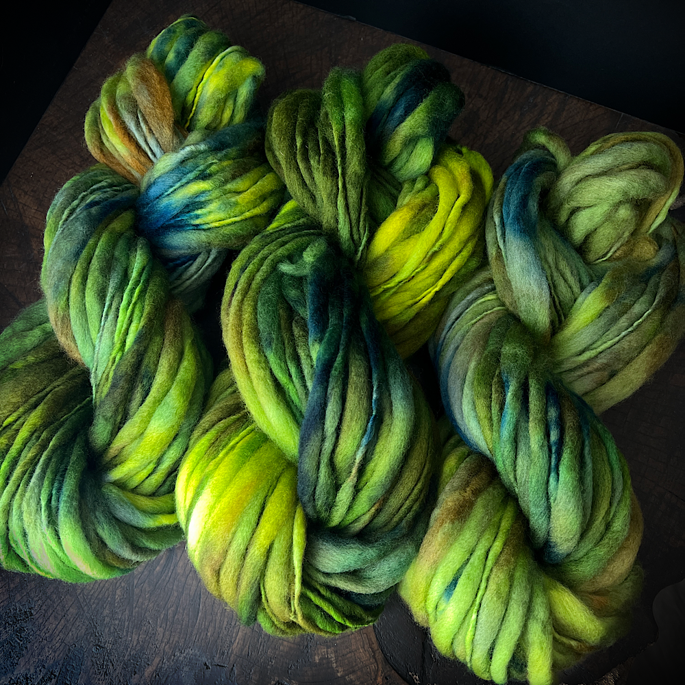 Fluffy yarn set of 3 skeins