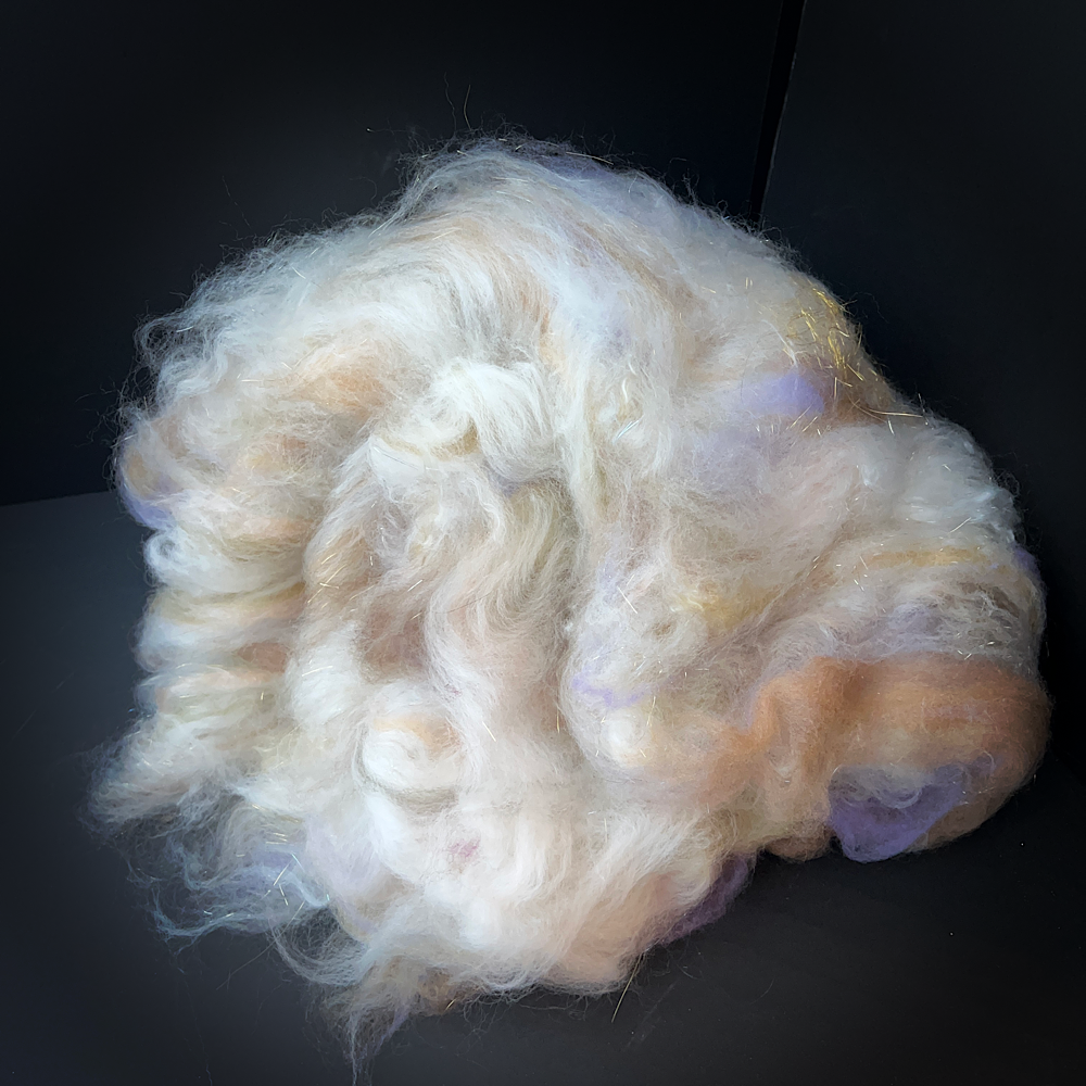 Batt for spinning yarn