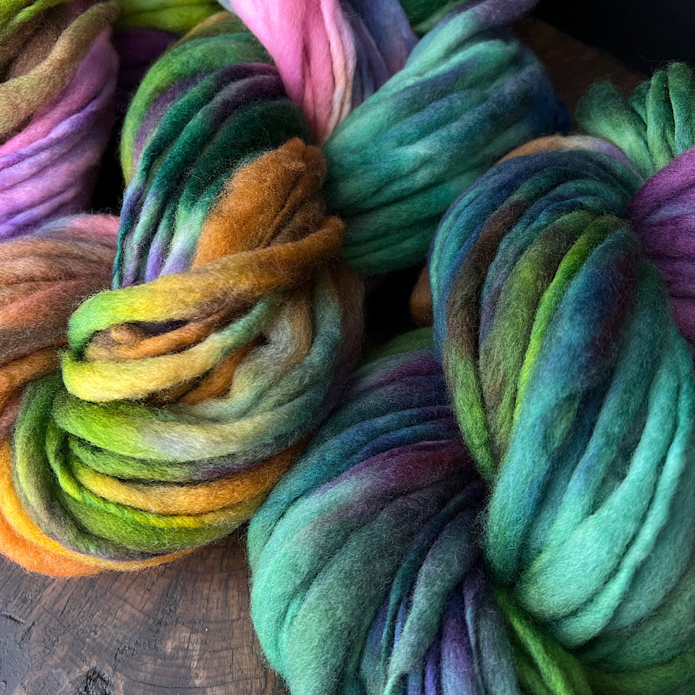 Fluffy yarn set of 3 skeins