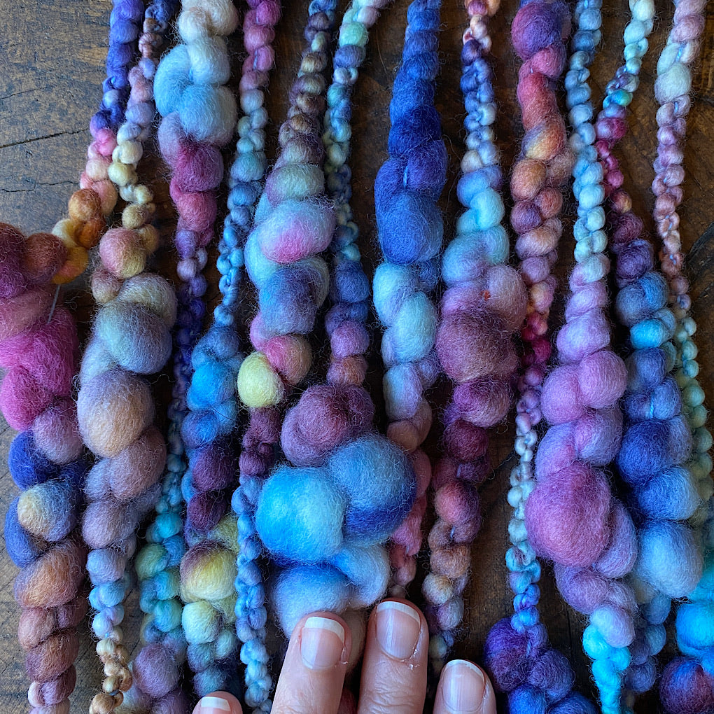 Les rêves bleus 2 Art yarn