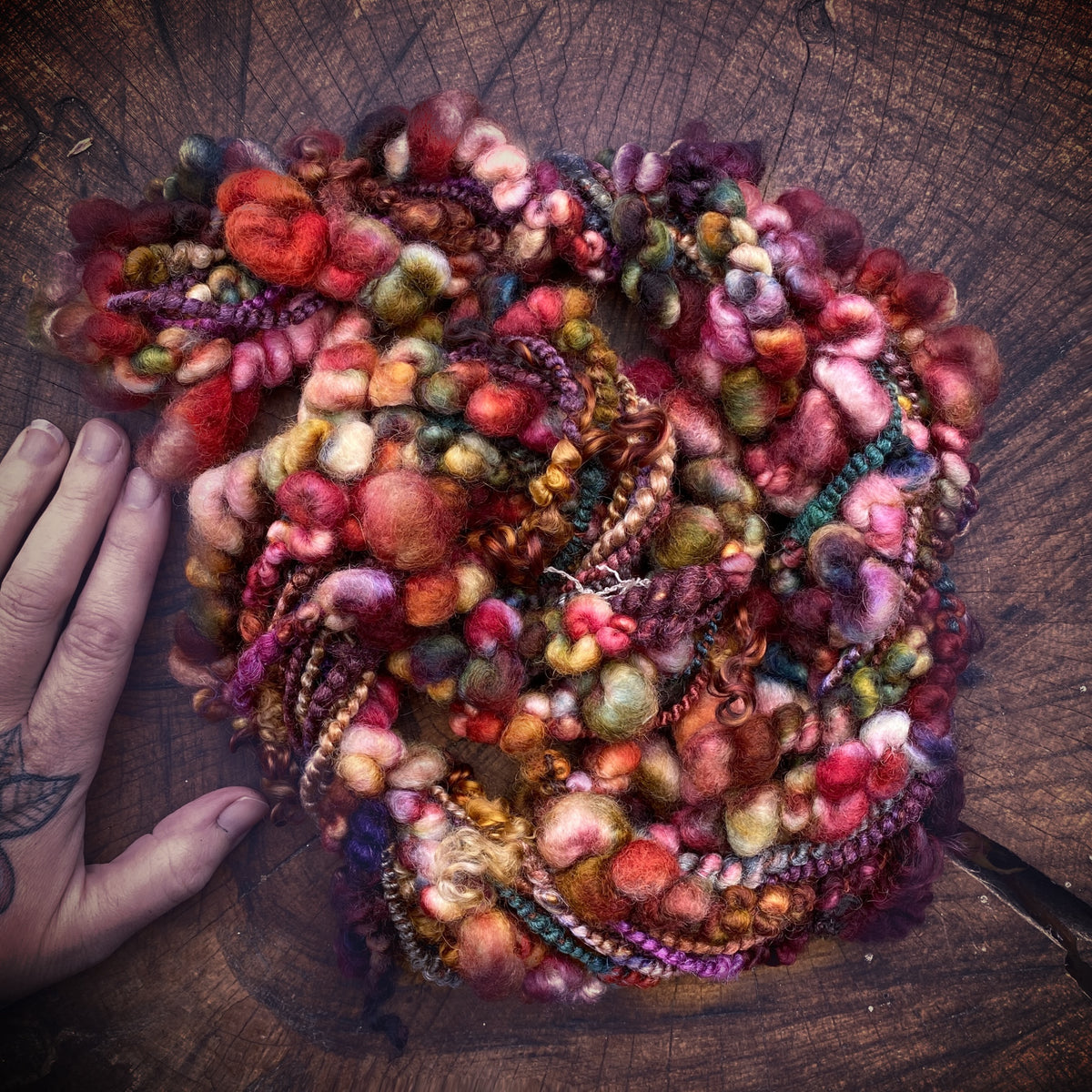 Crépuscule 3 Silk art yarn