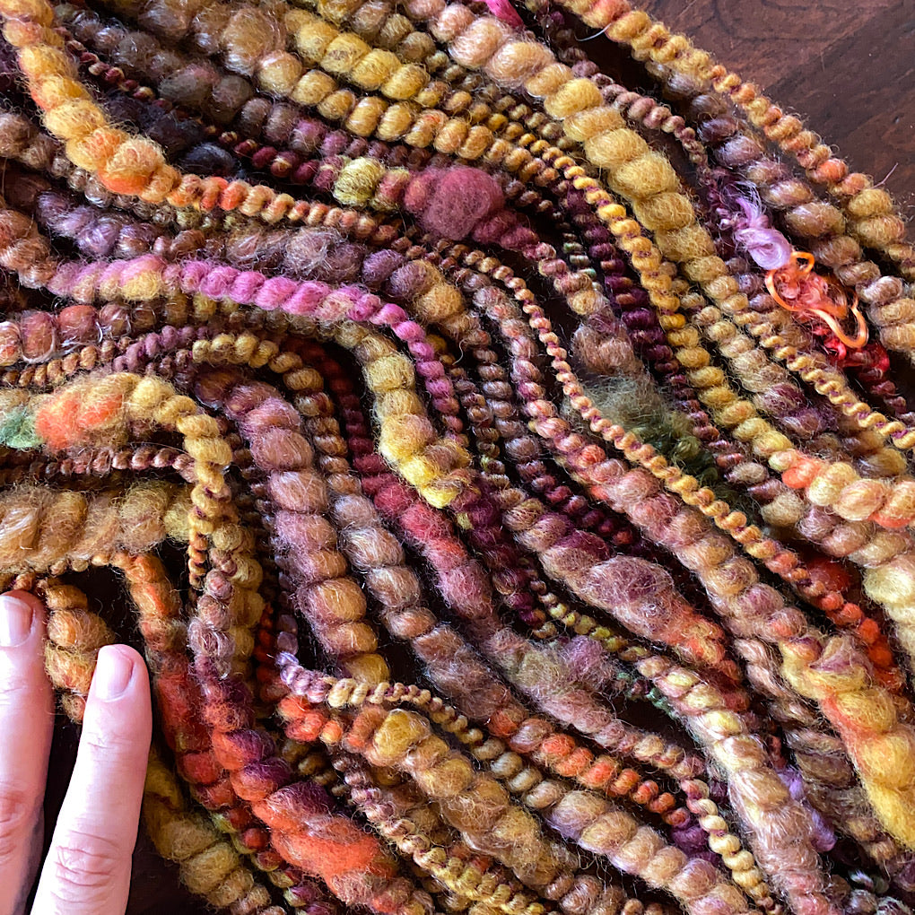 Golden autumn 2 Art yarn