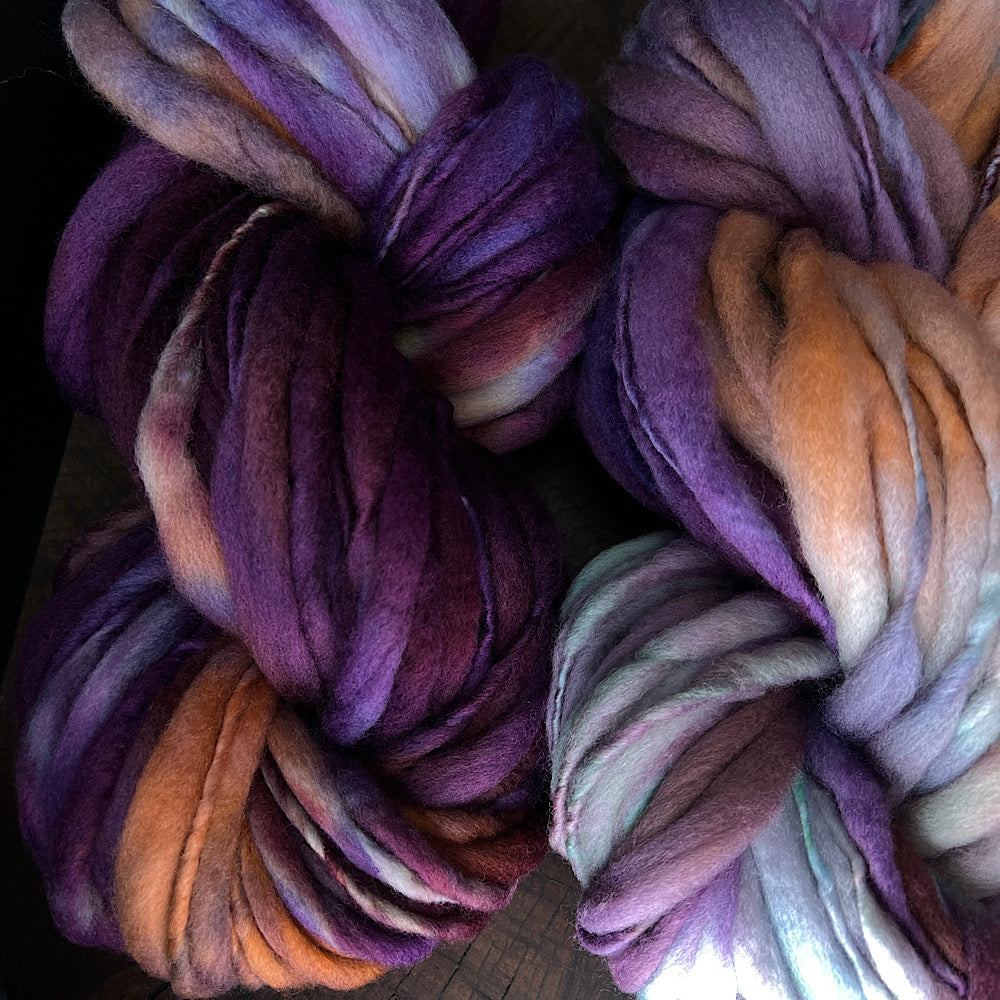 Fluffy yarn set of 3 skeins
