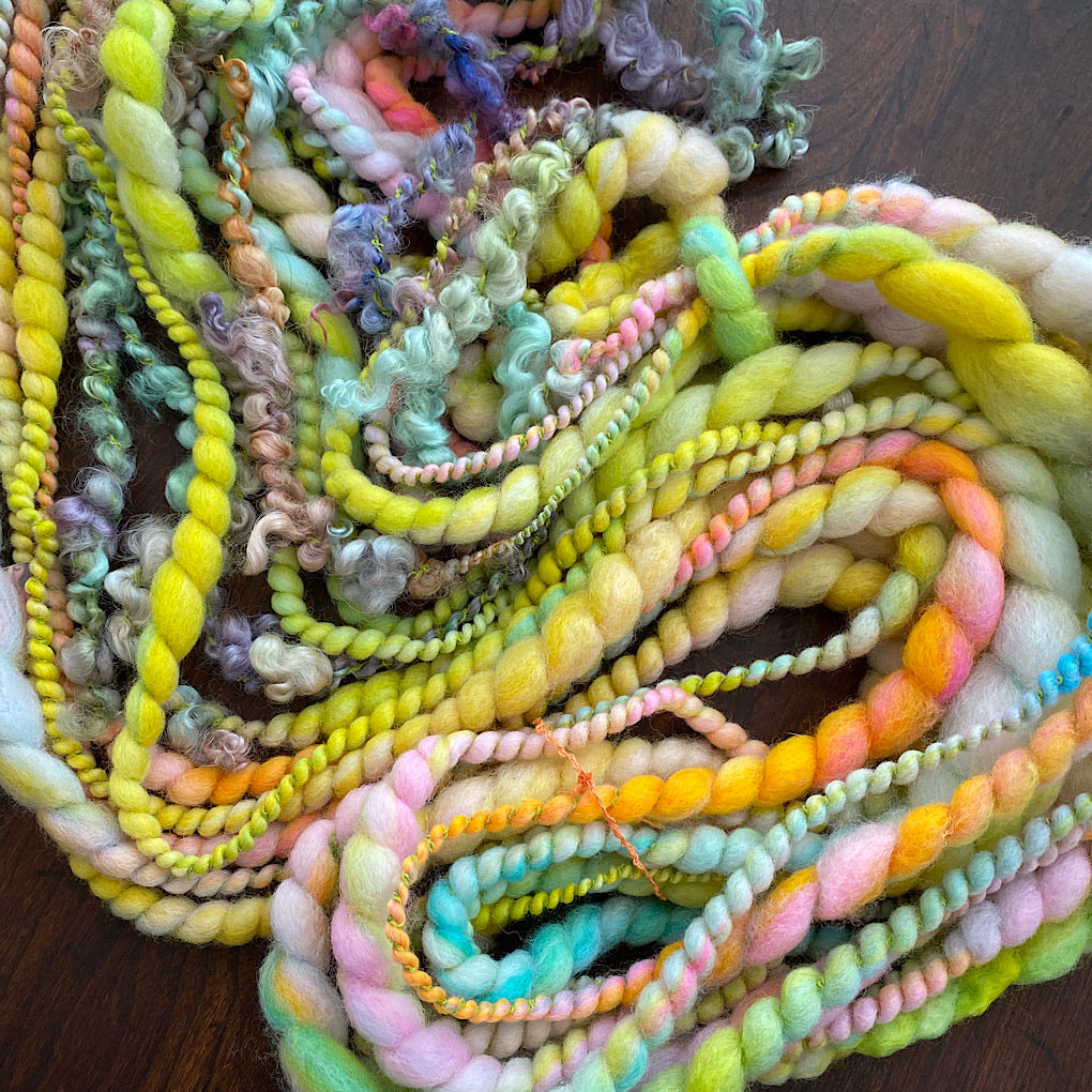 Plein soleil  Art yarn