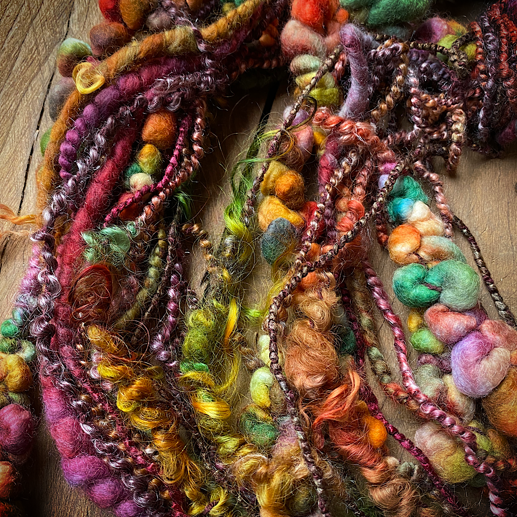 Potiron - silk tencel Signature art yarn