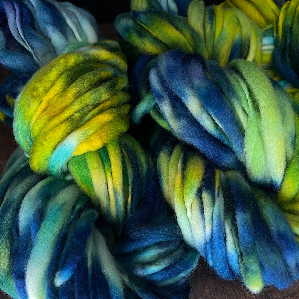 Fluffy yarn set of 3 skeins