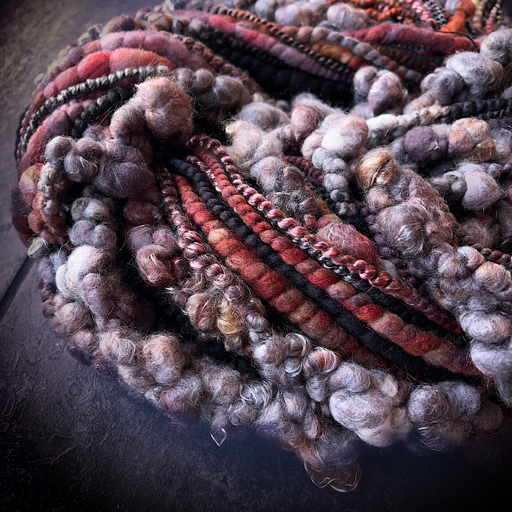 Ambre Smoke - large set of jumbo art yarn 11 oz