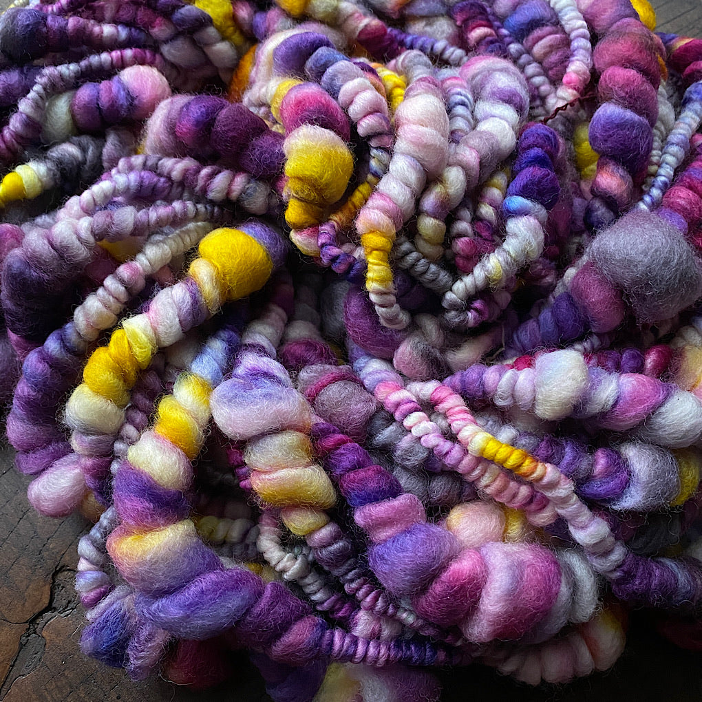 Orchid Jumbo spiral yarn