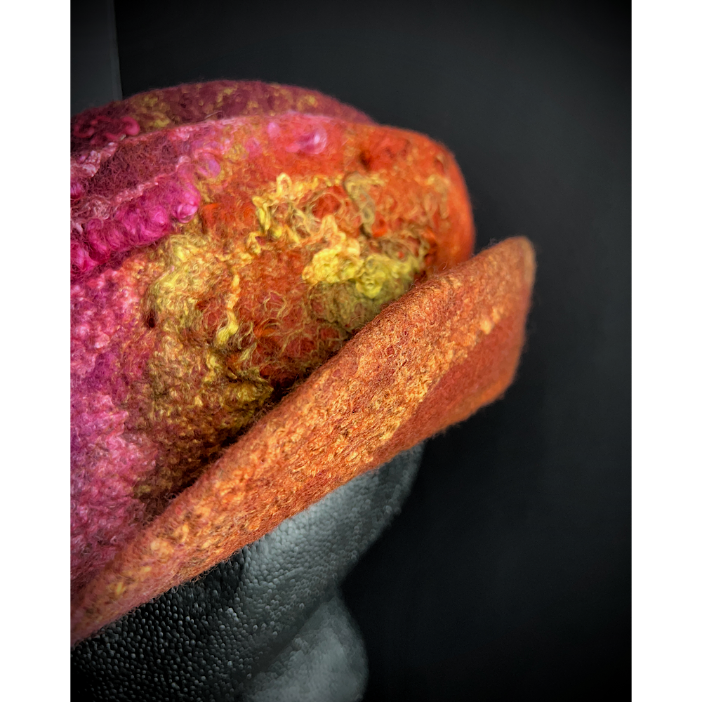Felted hat- 23 3/4”