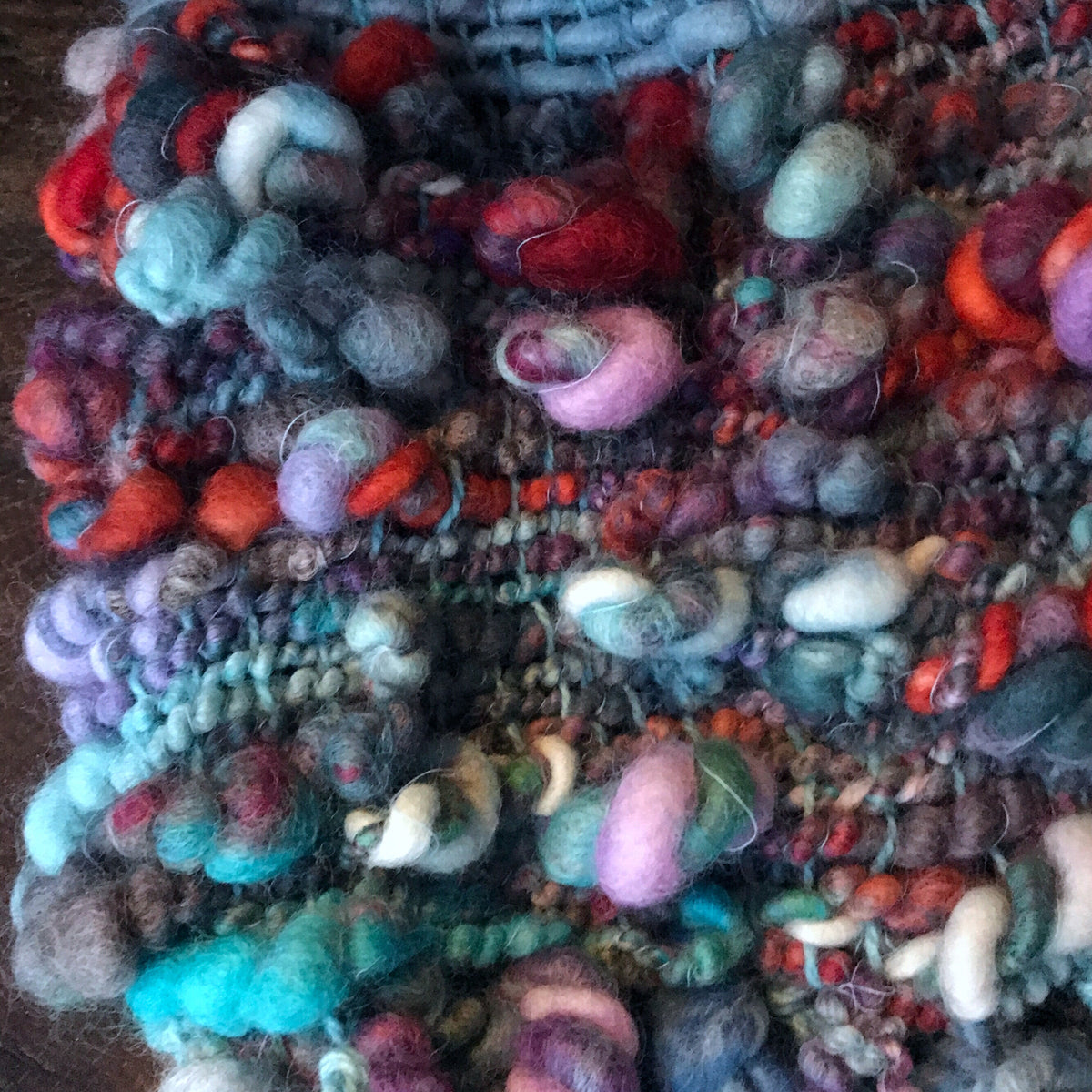 Blue scarf Foulard bleu - Mynoush