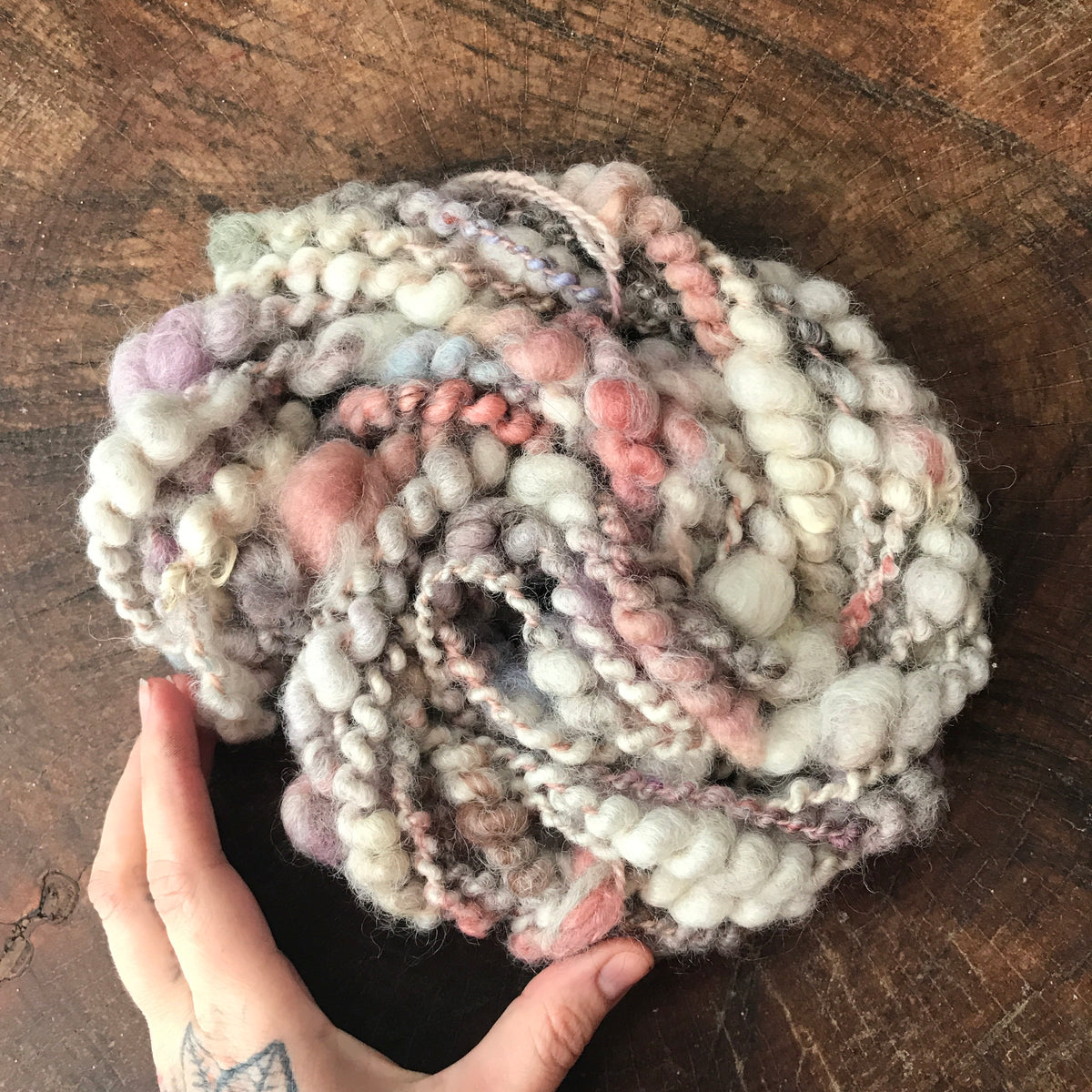 Pastel spiral yarn 50g - Mynoush