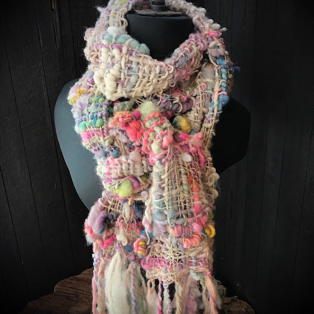 Hand woven scarf SALE code SCARF20