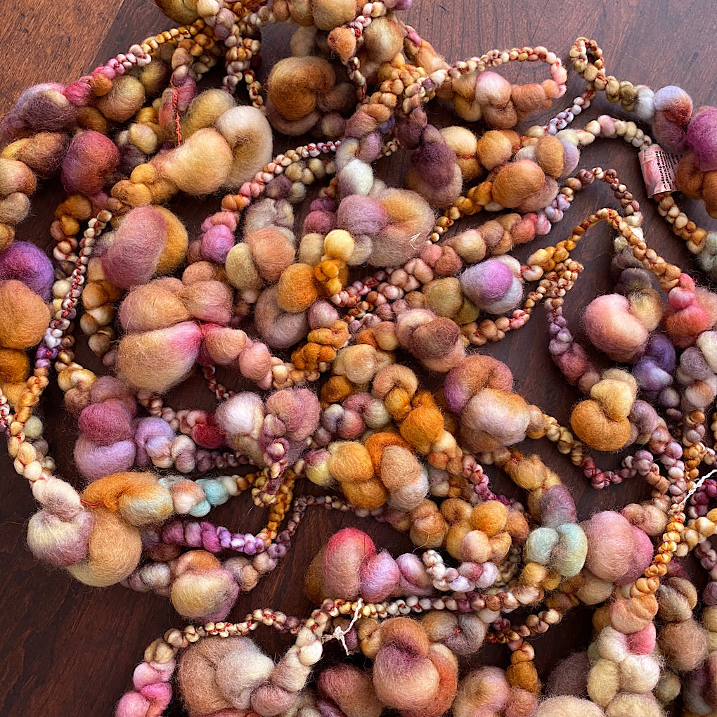 Legend of fall Jumbo boucle art yarn