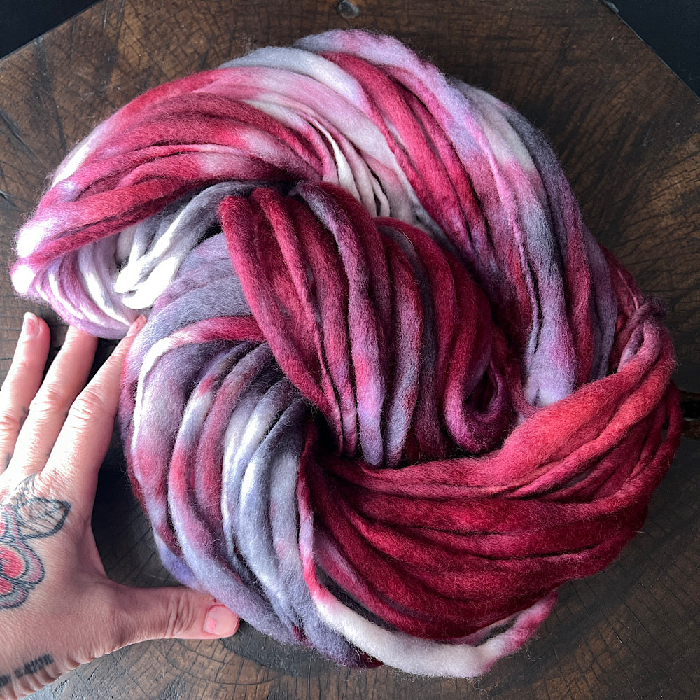 Fluffy yarn set of 3 skeins